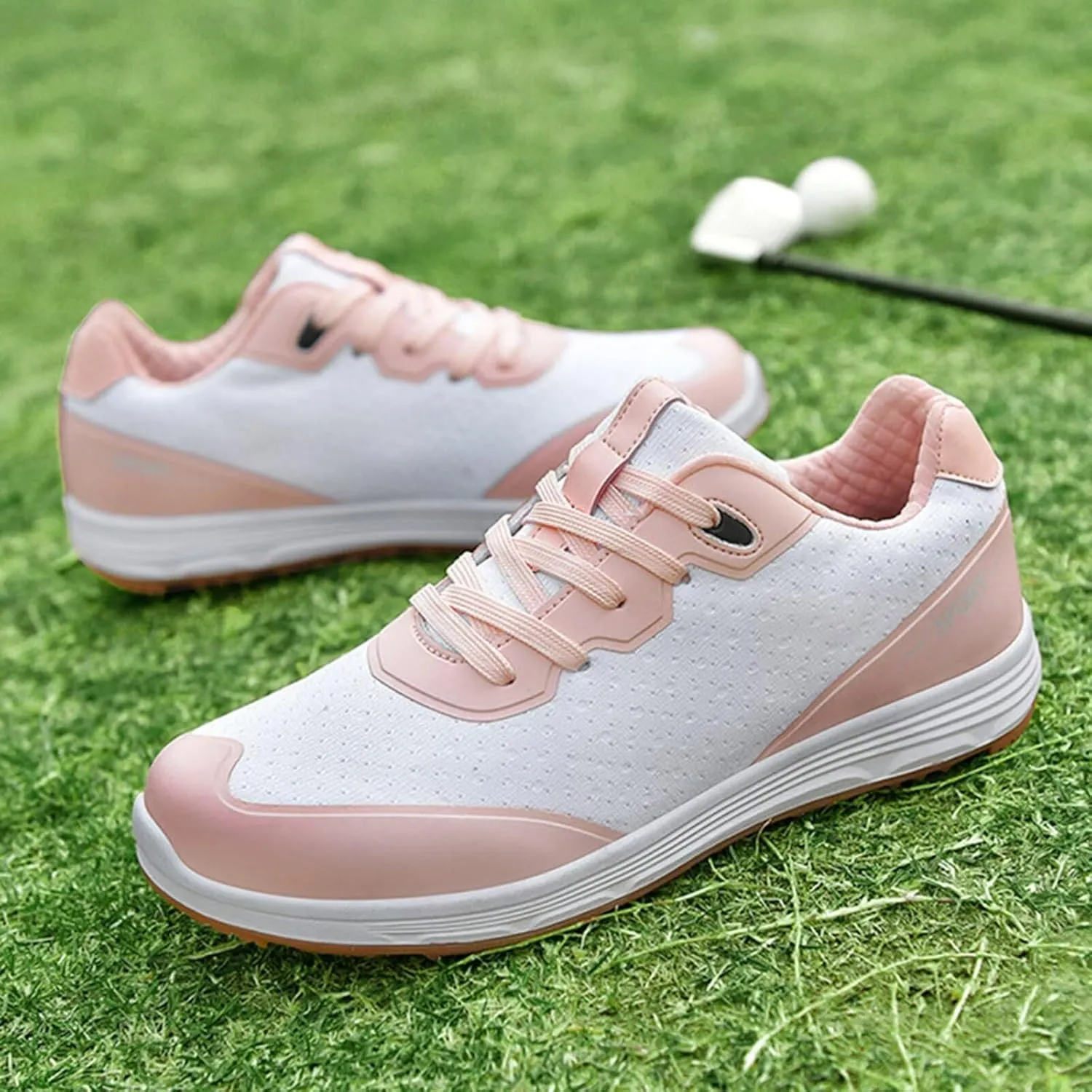 Women's Athletic Golf Shoes Breathable Spikeless Golfers Sneakers Men Professional Golf Trainers Anti Slip Walking Footwears