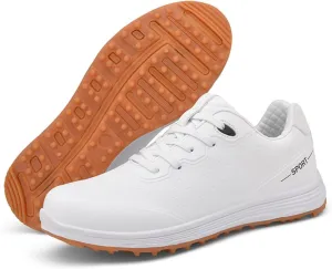 Women's Athletic Golf Shoes Men Professional Golf Trainers Breathable Spikeless Golfers Sneakers Anti Slip Walking Footwears