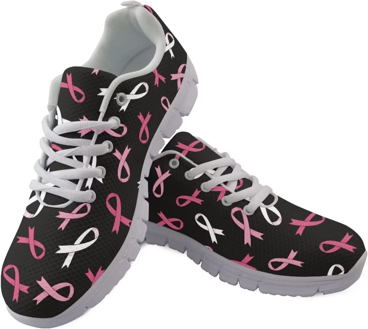 Womens Walking Running Shoes Tennis Fashion Lace Up Athletic Sneakers Footwear