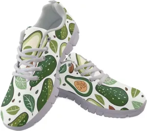 Womens Walking Running Shoes Tennis Fashion Lace Up Athletic Sneakers Footwear