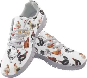 Womens Walking Running Shoes Tennis Fashion Lace Up Athletic Sneakers Footwear
