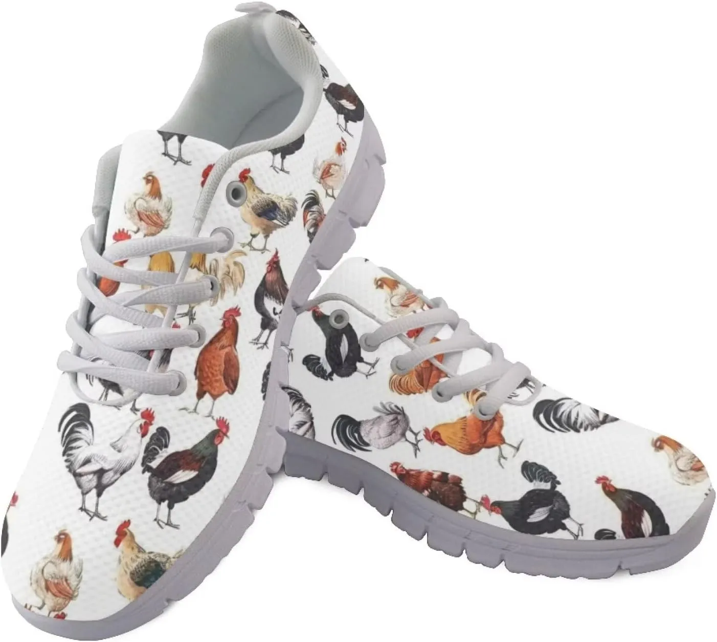 Womens Walking Running Shoes Tennis Fashion Lace Up Athletic Sneakers Footwear