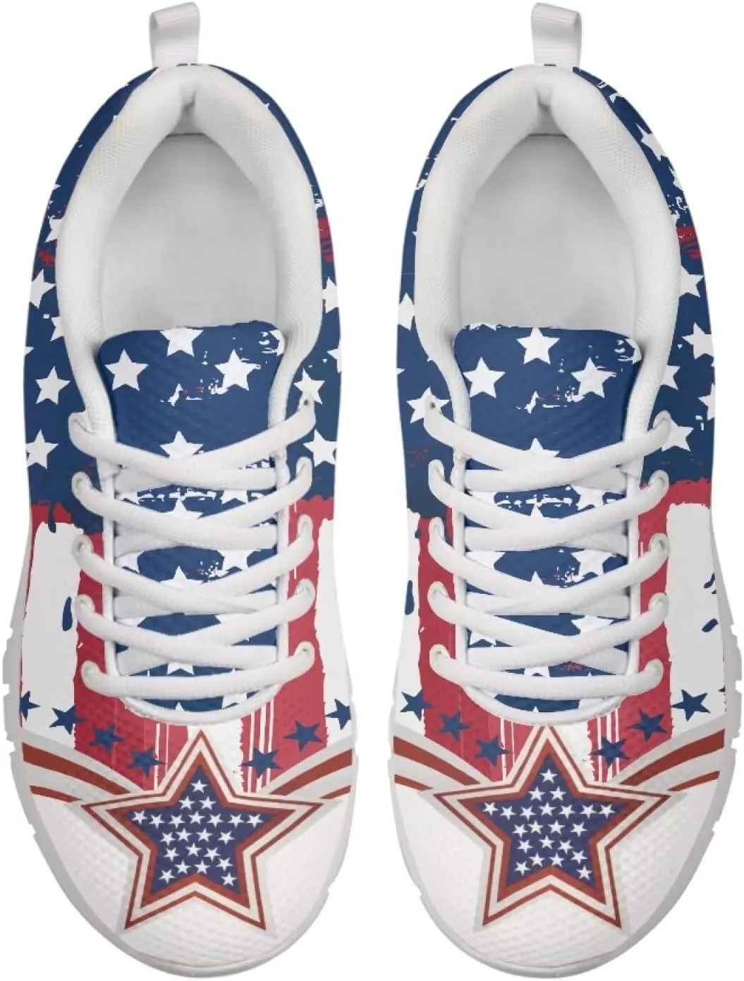 Womens Walking Running Shoes Tennis Fashion Lace Up Athletic Sneakers Footwear