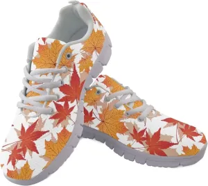 Womens Walking Running Shoes Tennis Fashion Lace Up Athletic Sneakers Footwear