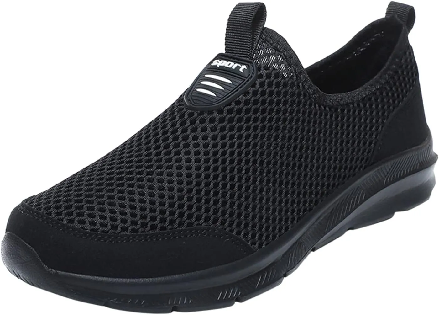 Women's Walking Shoes Cushion Comfortable Breeze Shoes Womens Tennis Shoes Slip On Business Casual Shoes Black Sneakers Steel Toe Tennis Shoe Casual Loafers