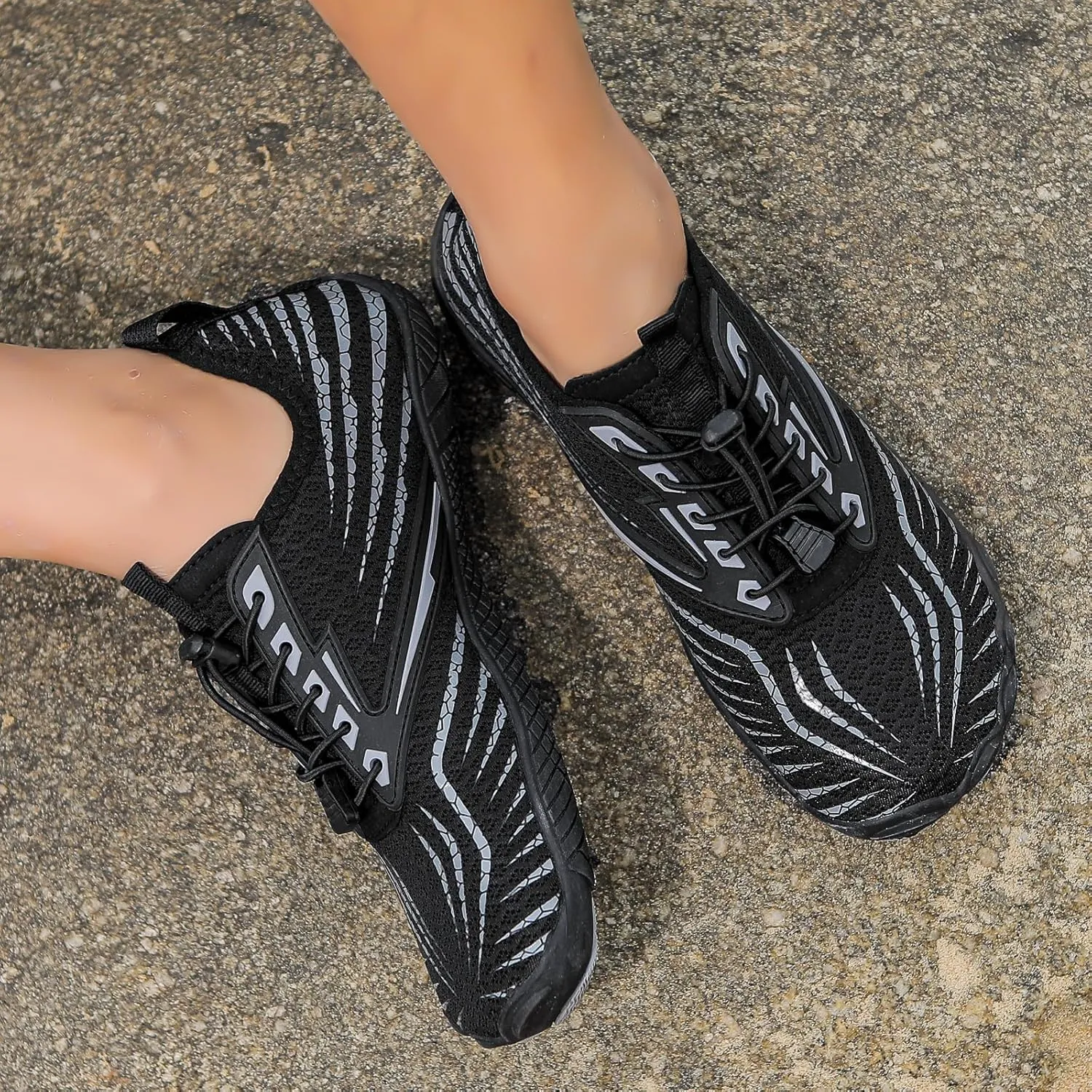 Women's Water Shoes, Men Barefoot Grounded Footwear Quick Dry Aqua Shoes for Unisex Hike Hiking Workout Beach Swimming