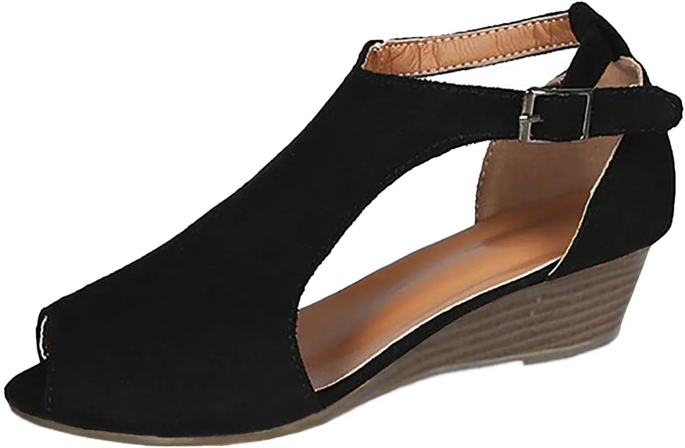 Women's Wedge Sandals Casual Bohemia Orthopedic Platform Sandal Fashion Trendy Ankle Strap Open Toe Shoes